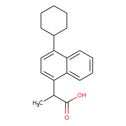 1-Naphthaleneaceticacid, 4-cyclohexyl-a-methyl-