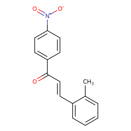 (2E)-3-(2-methylphenyl)-1-(4-nitrophenyl)prop-2-en-1-one
