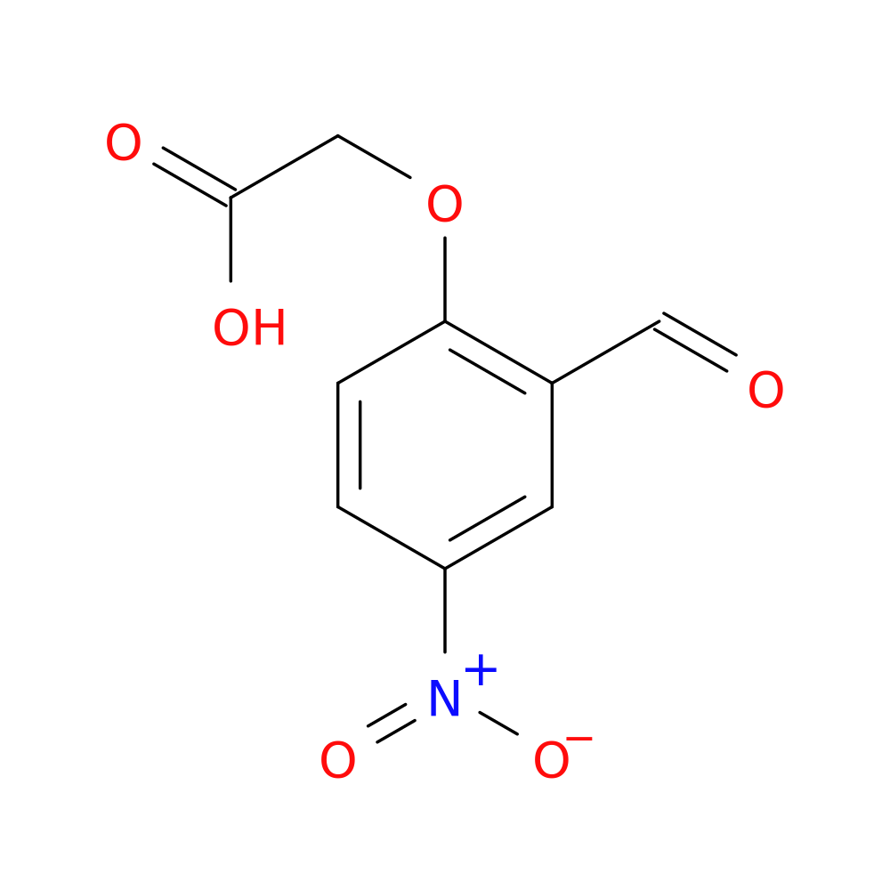 Acetic acid,2-(2-formyl-4-nitrophenoxy)-