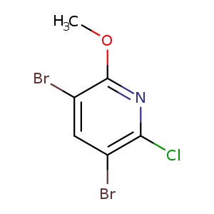 3,5-Dibromo-2-chloro-6-methoxypyridine