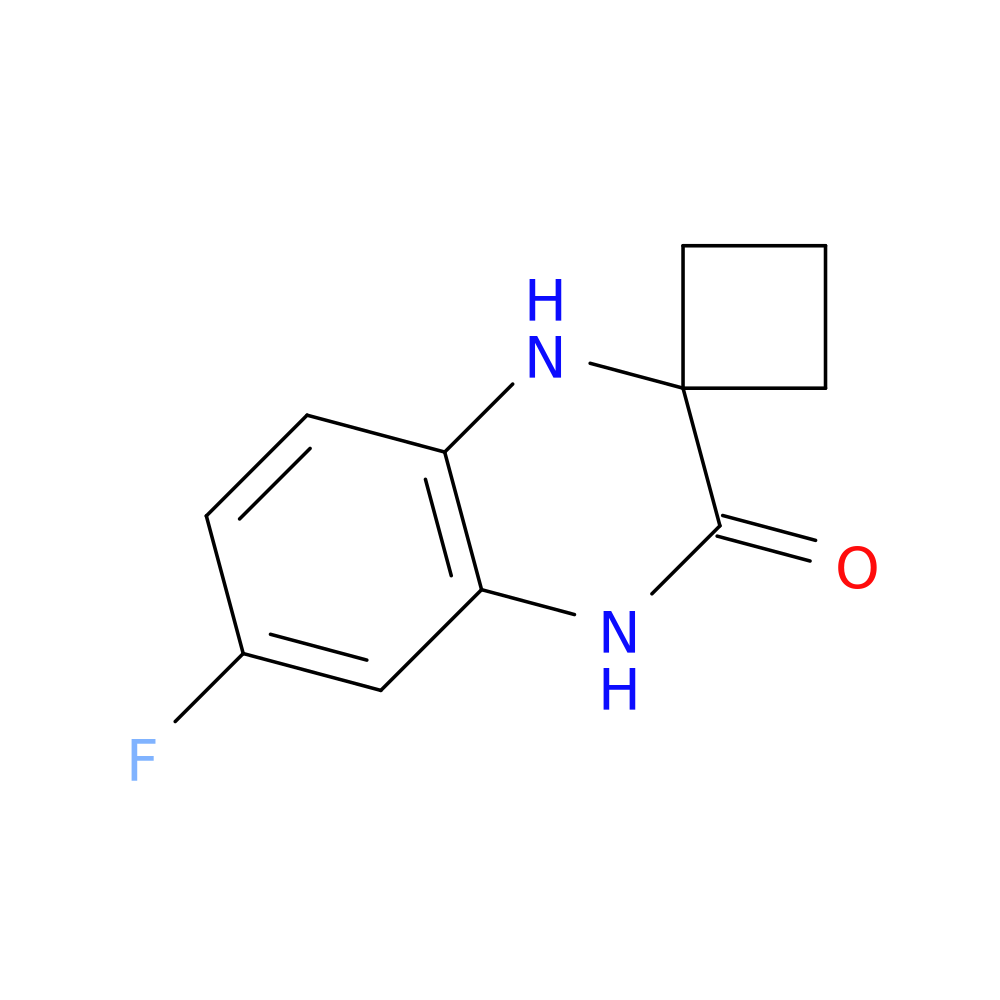 6'-Fluoro-3',4'-dihydro-1'H-spiro[cyclobutane-1,2'-quinoxaline]-3'-one