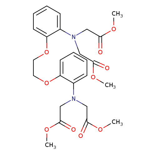 Glycine, N,N'-[1,2-ethanediylbis(oxy-2,1-phenylene)]bis[N-(2-methoxy-2-oxoethyl)-, 1,1'-dimethyl ester