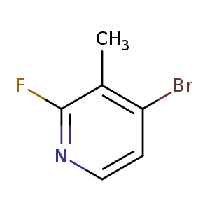 Pyridine, 4-bromo-2-fluoro-3-methyl-