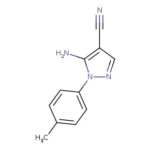 5-Amino-1-(4-methylphenyl)-1H-pyrazole-4-carbonitrile