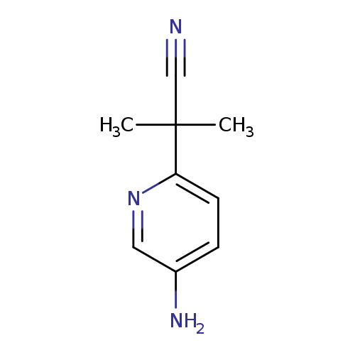 2-Pyridineacetonitrile, 5-amino-α,α-dimethyl-