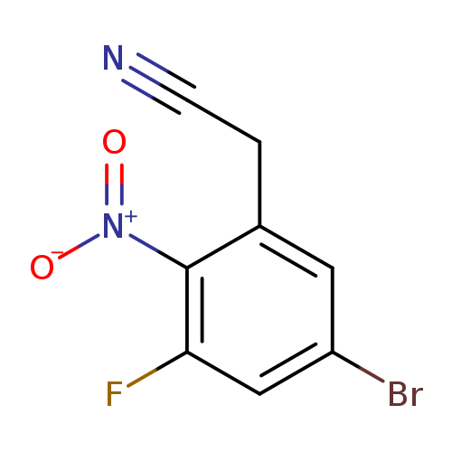 2-(5-Bromo-3-fluoro-2-nitrophenyl)acetonitrile