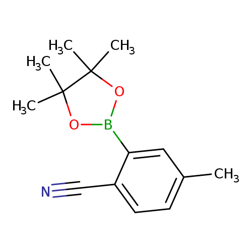 4-Methyl-2-(4,4,5,5-tetramethyl-1,3,2-dioxaborolan-2-yl)benzonitrile