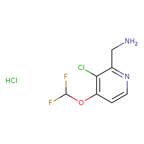 (3-Chloro-4-(difluoromethoxy)pyridin-2-yl)methanamine hydrochloride