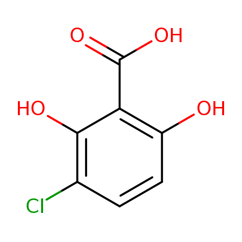3-Chloro-2,6-dihydroxybenzoic acid