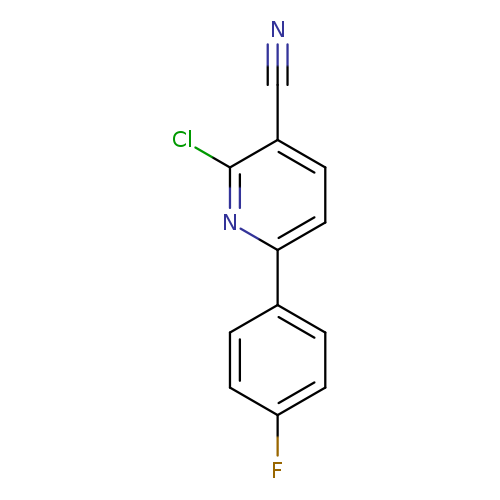 2-Chloro-6-(4-fluorophenyl)nicotinonitrile