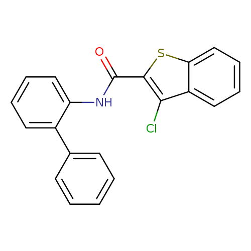 3-Chloro-benzo[b]thiophene-2-carboxylic acid biphenyl-2-ylamide