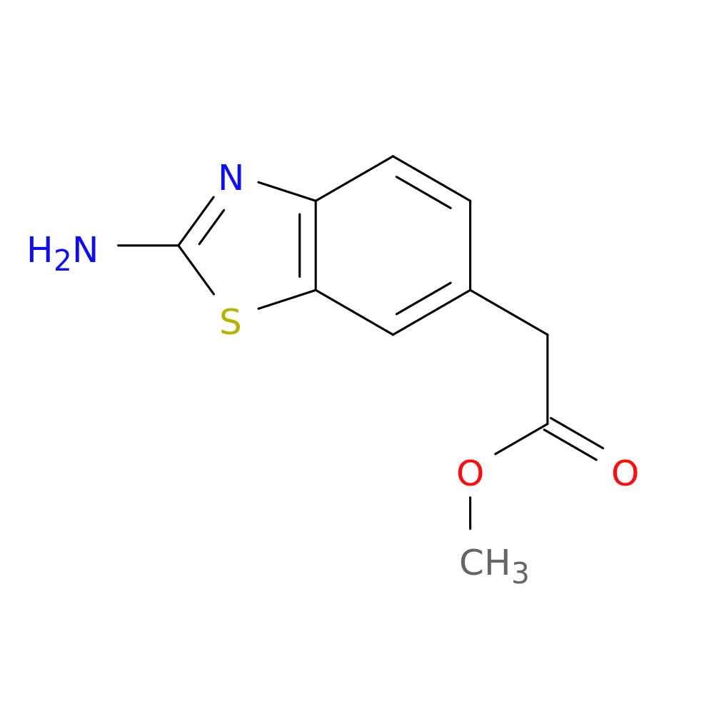 Methyl 2-(2-aminobenzo[d]thiazol-6-yl)acetate