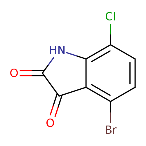 4-bromo-7-chloro-2,3-dihydro-1H-indole-2,3-dione