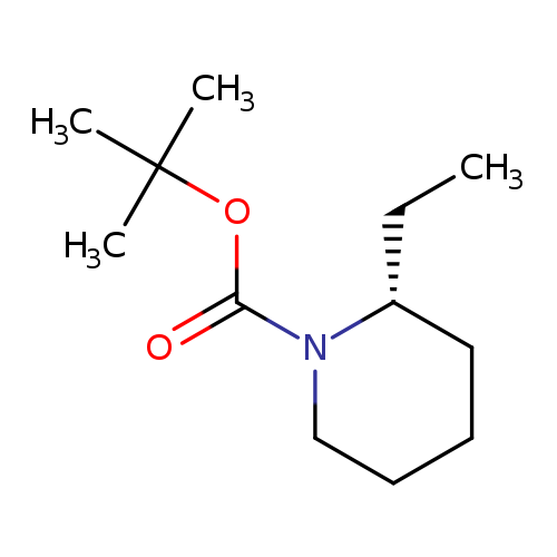 1-Piperidinecarboxylicacid,2-ethyl-,1,1-dimethylethylester,(2R)-(9CI)