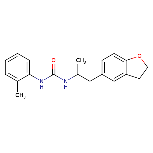 3-[1-(2,3-dihydro-1-benzofuran-5-yl)propan-2-yl]-1-(2-methylphenyl)urea