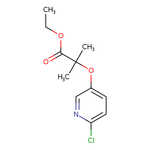 Ethyl 2-(6-chloropyridin-3-yloxy)-2-methylpropanoate
