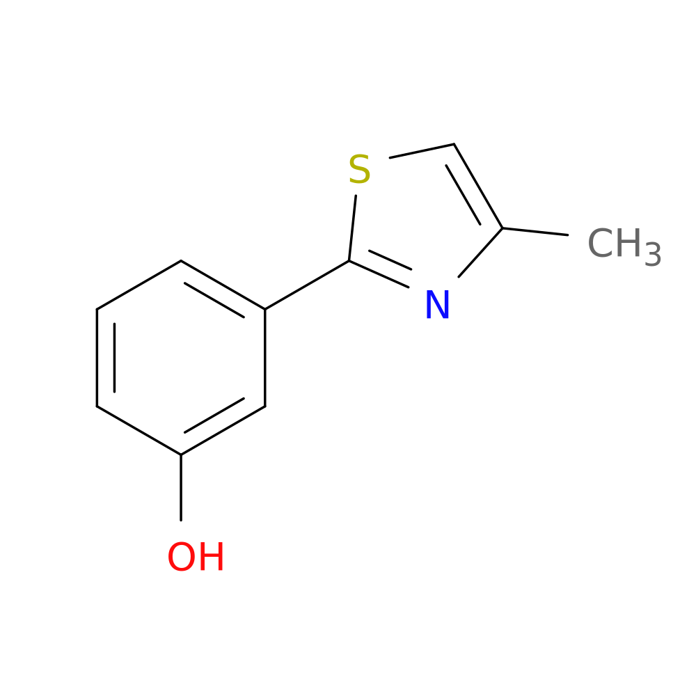 3-(4-methyl-1,3-thiazol-2-yl)phenol