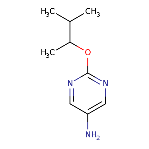 2-[(3-methylbutan-2-yl)oxy]pyrimidin-5-amine