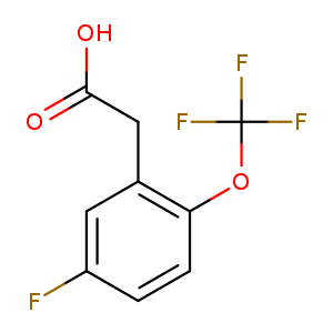 2-(5-Fluoro-2-(trifluoromethoxy)phenyl)acetic acid