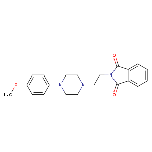 2-(2-(4-(4-Methoxyphenyl)piperazin-1-yl)ethyl)isoindoline-1,3-dione