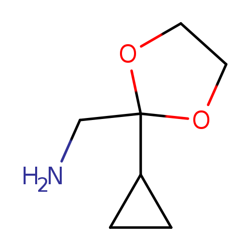 1-(2-cyclopropyl-1,3-dioxolan-2-yl)methanamine