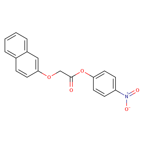 4-nitrophenyl 2-(naphthalen-2-yloxy)acetate