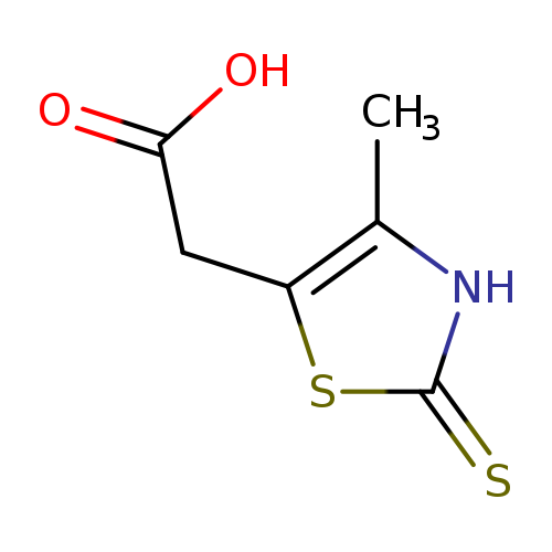2,3-Dihydro-4-methyl-2-thioxo-5-thiazoleacetic acid