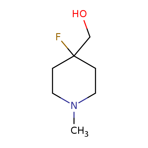 4-Piperidinemethanol, 4-fluoro-1-methyl-
