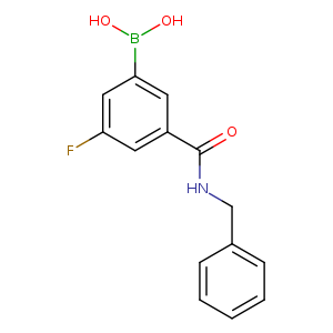 3-(Benzylcarbamoyl)-5-fluorobenzeneboronic acid