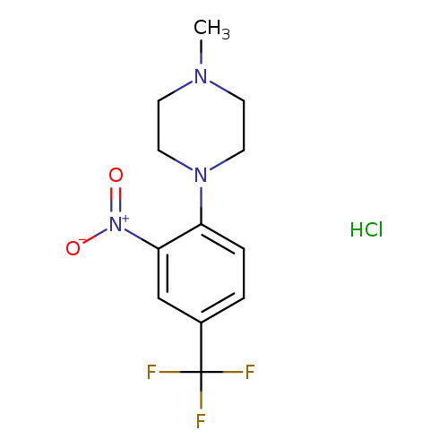1-METHYL-4-[2-NITRO-4-(TRIFLUOROMETHYL)PHENYL]PIPERAZINE HYDROCHLORIDE