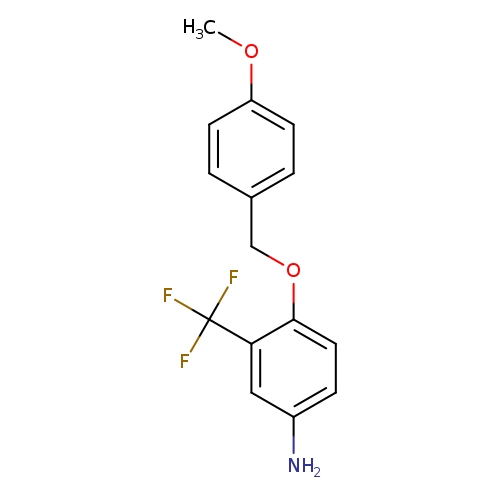 4-((4-Methoxybenzyl)oxy)-3-(trifluoromethyl)aniline