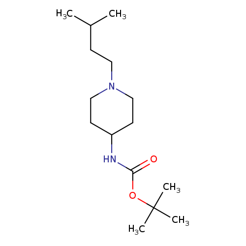 4-(BOC-Amino)-1-isopentylpiperidine