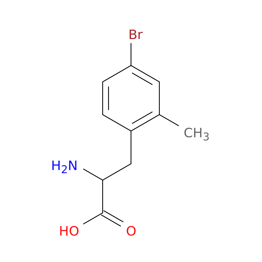 2-Amino-3-(4-bromo-2-methylphenyl)propanoic acid