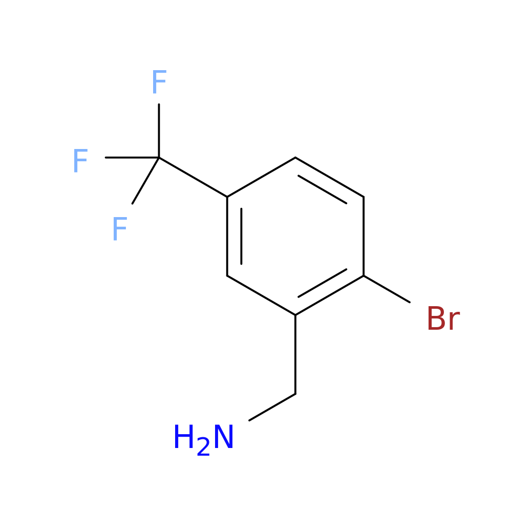 (2-Bromo-5-(trifluoromethyl)phenyl)methanamine