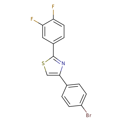 4-(4-Bromophenyl)-2-(3,4-difluorophenyl)thiazole