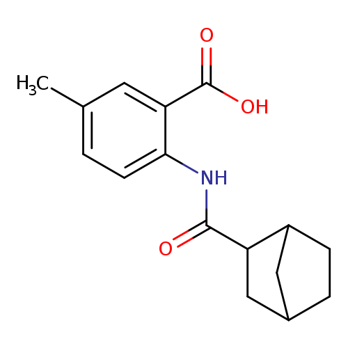 2-{bicyclo[2.2.1]heptane-2-amido}-5-methylbenzoic acid