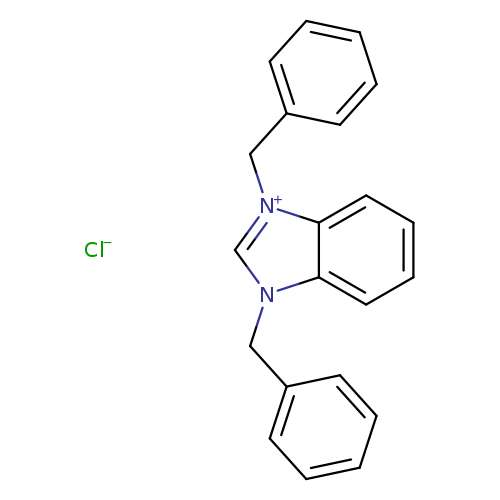 1,3-Dibenzyl-1H-1,3-benzodiazol-3-ium chloride