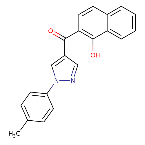 2-[1-(4-methylphenyl)-1H-pyrazole-4-carbonyl]naphthalen-1-ol