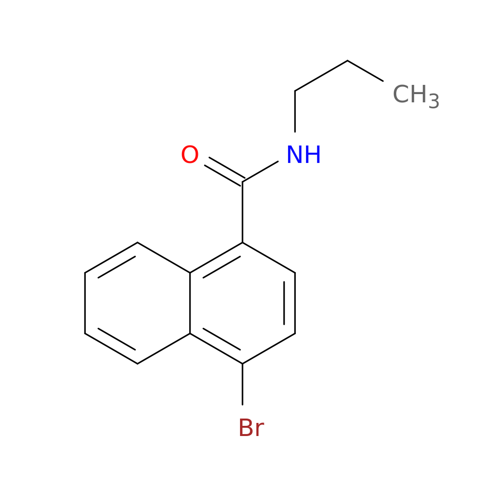 N-Propyl 4-bromonaphthamide