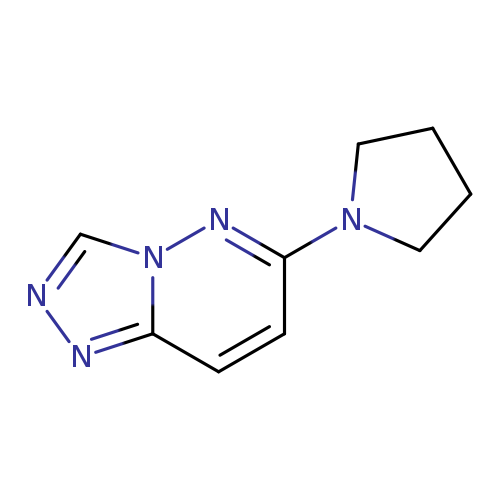 1-{[1,2,4]triazolo[4,3-b]pyridazin-6-yl}pyrrolidine