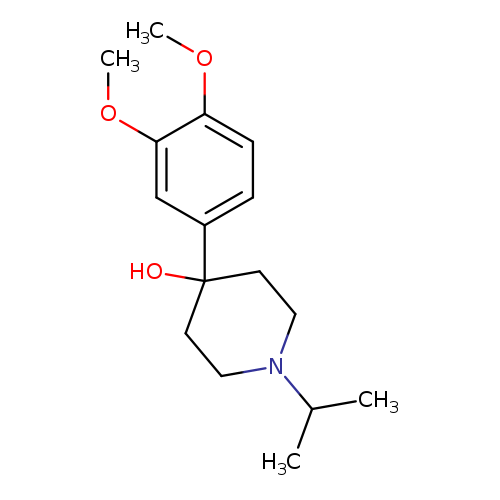 4-(3,4-Dimethoxyphenyl)-4-hydroxy-1-iso-propylpiperidine