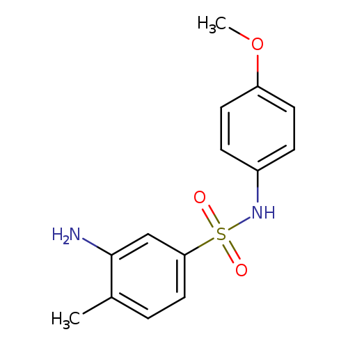 3-Amino-n-(4-methoxy-phenyl)-4-methyl-benzenesulfonamide