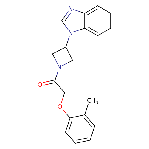 1-[3-(1H-1,3-benzodiazol-1-yl)azetidin-1-yl]-2-(2-methylphenoxy)ethan-1-one