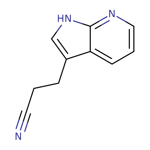 3-{1H-pyrrolo[2,3-b]pyridin-3-yl}propanenitrile