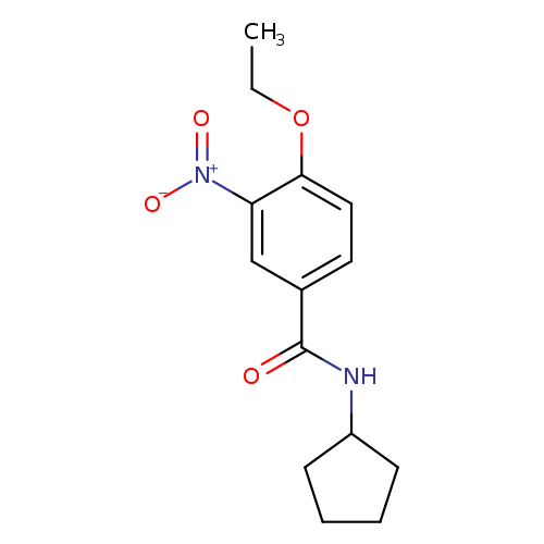 N-cyclopentyl-4-ethoxy-3-nitrobenzamide