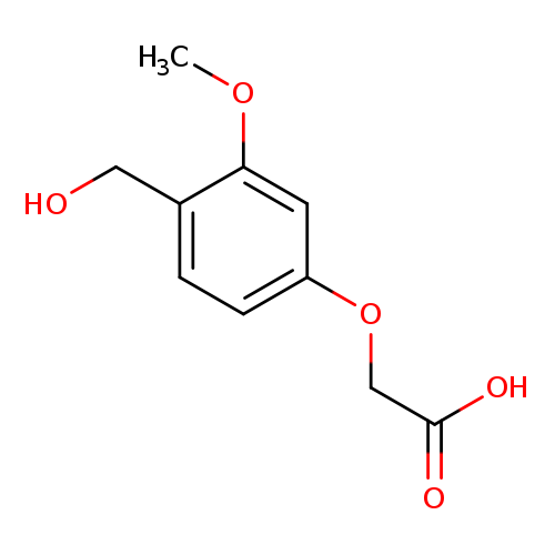 2-(4-(Hydroxymethyl)-3-methoxyphenoxy)acetic acid