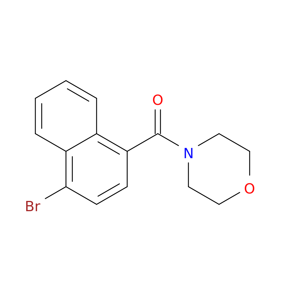 4-[(4-Bromonaphthalen-1-yl)carbonyl]morpholine