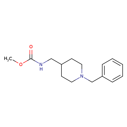 methyl N-[(1-benzylpiperidin-4-yl)methyl]carbamate