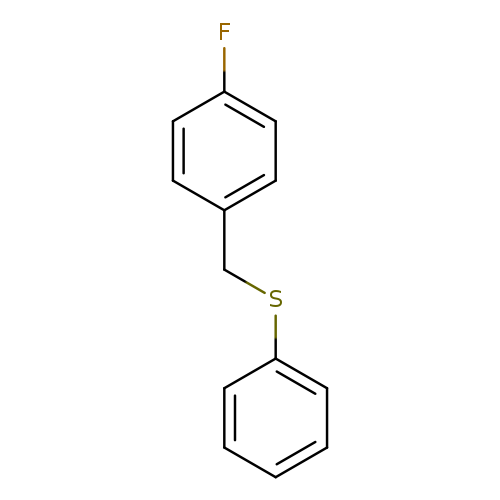 Benzene,1-fluoro-4-[(phenylthio)methyl]-