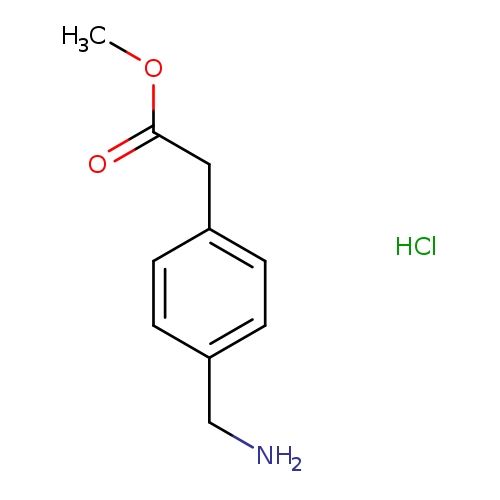 Methyl 2-(4-(aminomethyl);phenyl);acetate hydrochloride
